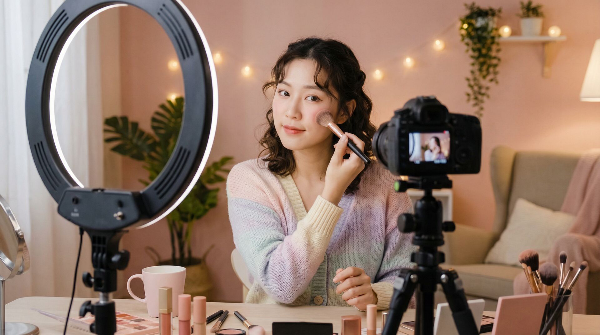 国产美妆视频教程